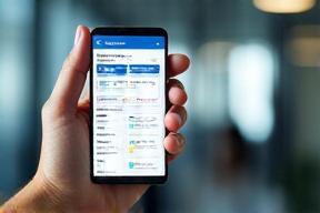 HR mobile app with dashboard open on smartphone