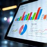 HR dashboard with actionable analytics displayed on screen